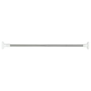 Oraceous Spring Tension Curtain Rod Expandable Pressure Curtain Rod Tension Rod Curtain Tension Rods for Kitchen, Bathroom, Window, Home 20- 31 Inches White